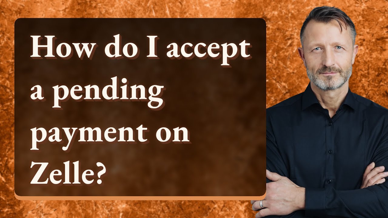How do I accept a pending payment on Zelle?