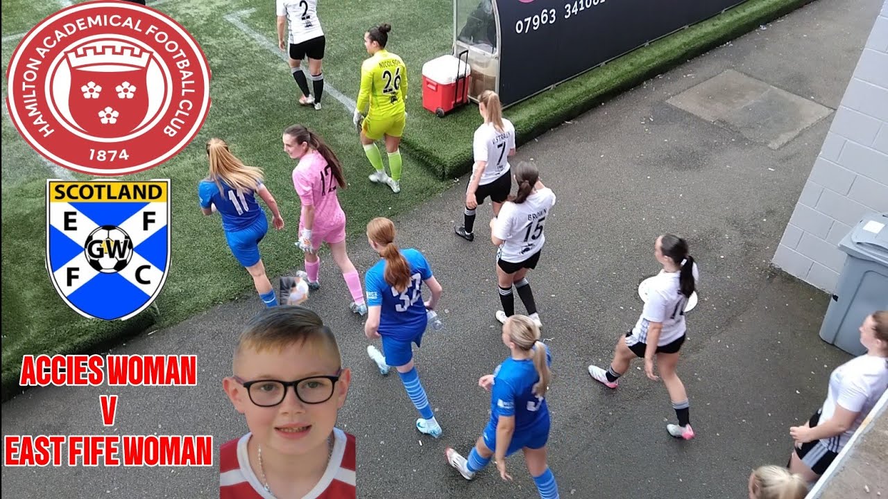 Accies woman v East fife woman