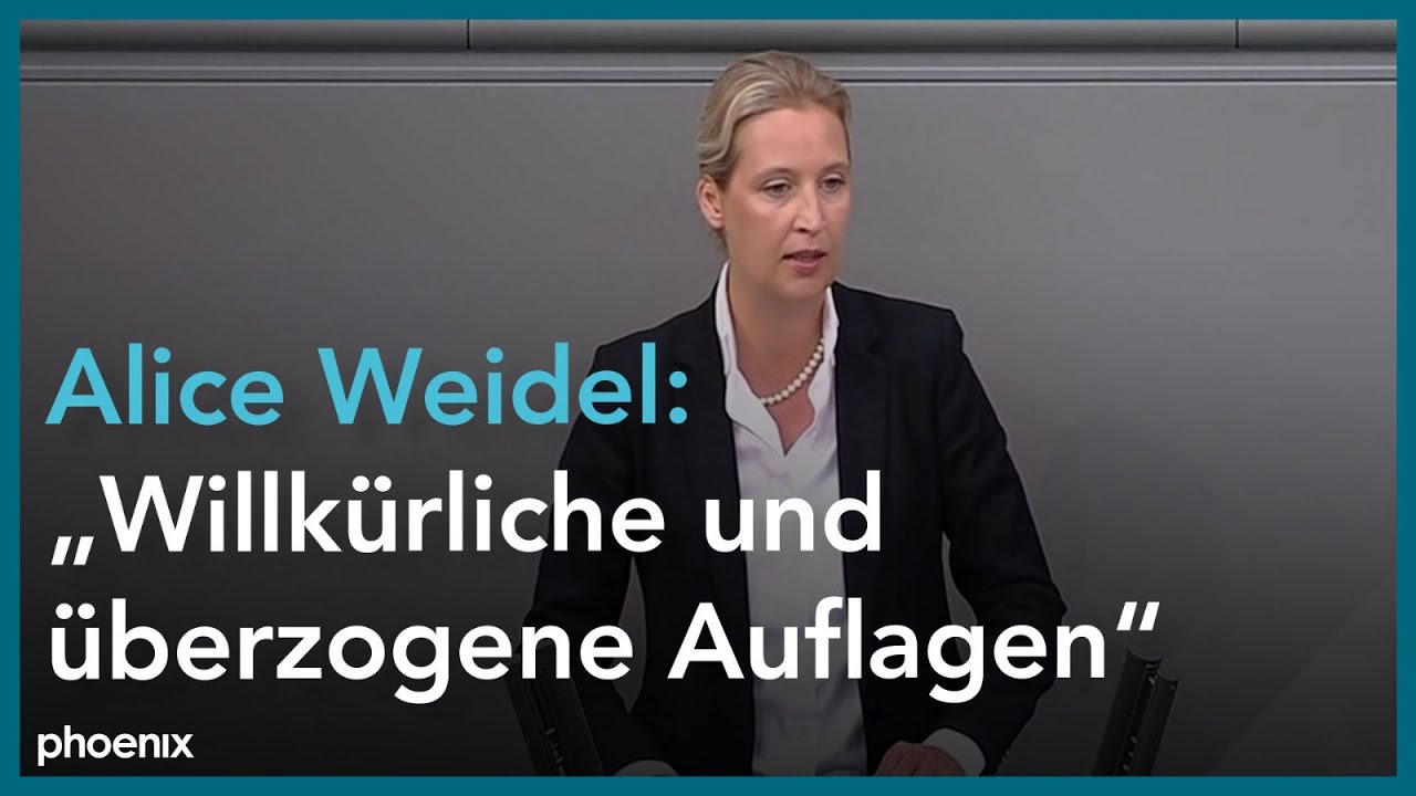 Alice Weidel in der Generalaussprache zur Politik der Bundesregierung am 30.09.20.