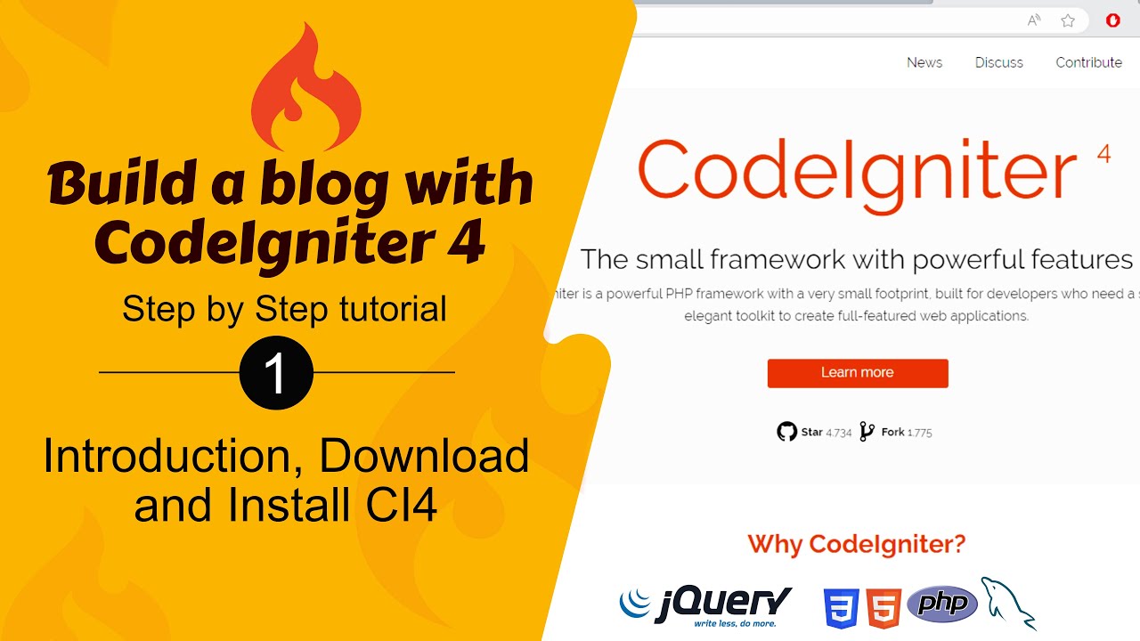 № 1. Введение в CodeIgniter 4: руководство по загрузке и установке