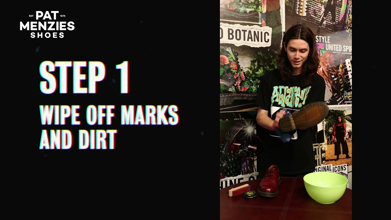 Dr Martens Shoe Care Tips from Pat Menzies Shoes