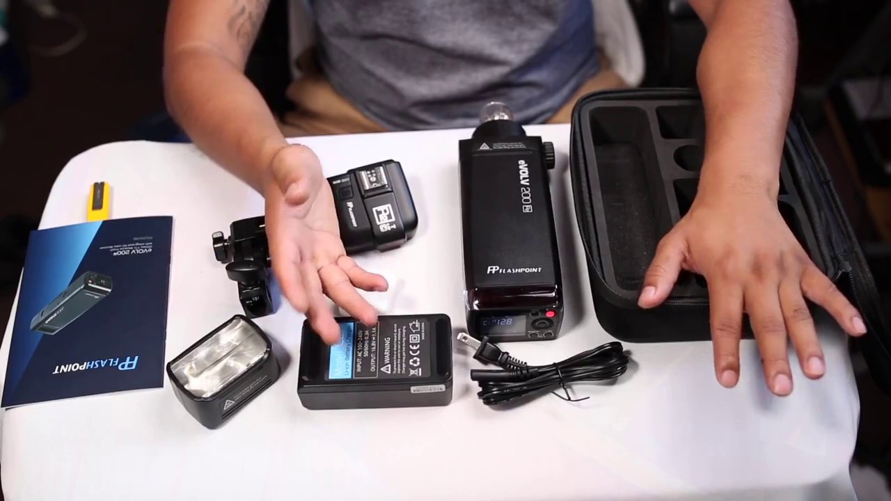 Flashpoint eVOLV 200 R2 Desempaque unboxing