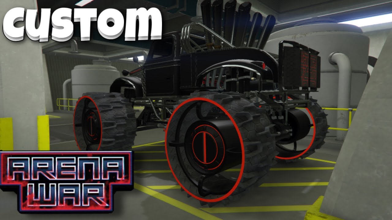 CUSTOMISATION RAT-TRUCK ANTICIPATION - ARENA WAR GTA V