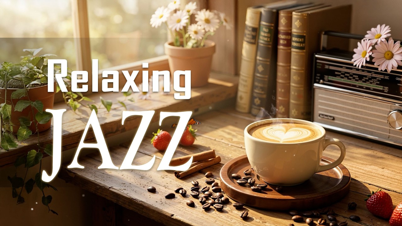 Relaxing June Jazz ☕ Happy Summer Coffee Jazz Music & Smooth Bossa Nova Instrumental for Good Mood