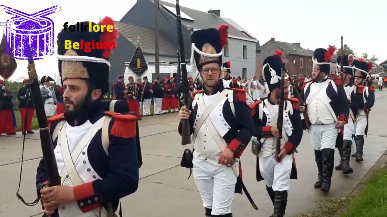 🥁 Marche Notre Dame d'Aisemont 2022 🥁 éps 4 🥁 50 ans bénédiction nouveau drapeau 🥁 folklore belgium