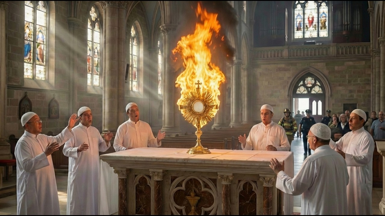 Muslims Tried To Burn Holy Eucharist Then Jesus Did The Unthinkable