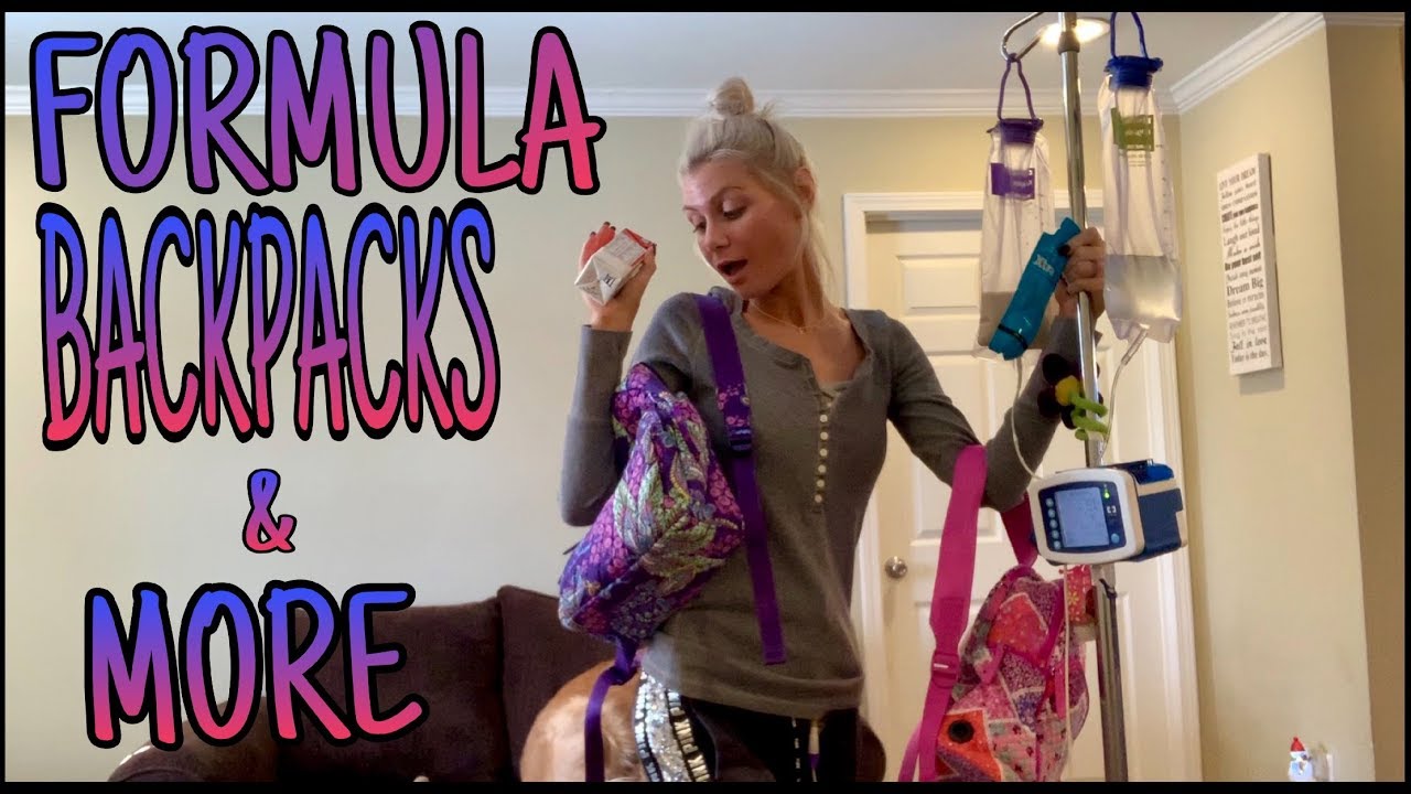 FEEDING TUBE SUPPLIES!! FORMULA / BACKPACKS/ & MORE!!