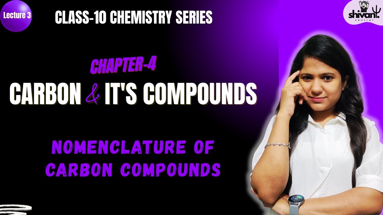 Nomenclature of Carbon Compounds | IUPAC Naming Rules Explained | Class 10 Chemistry