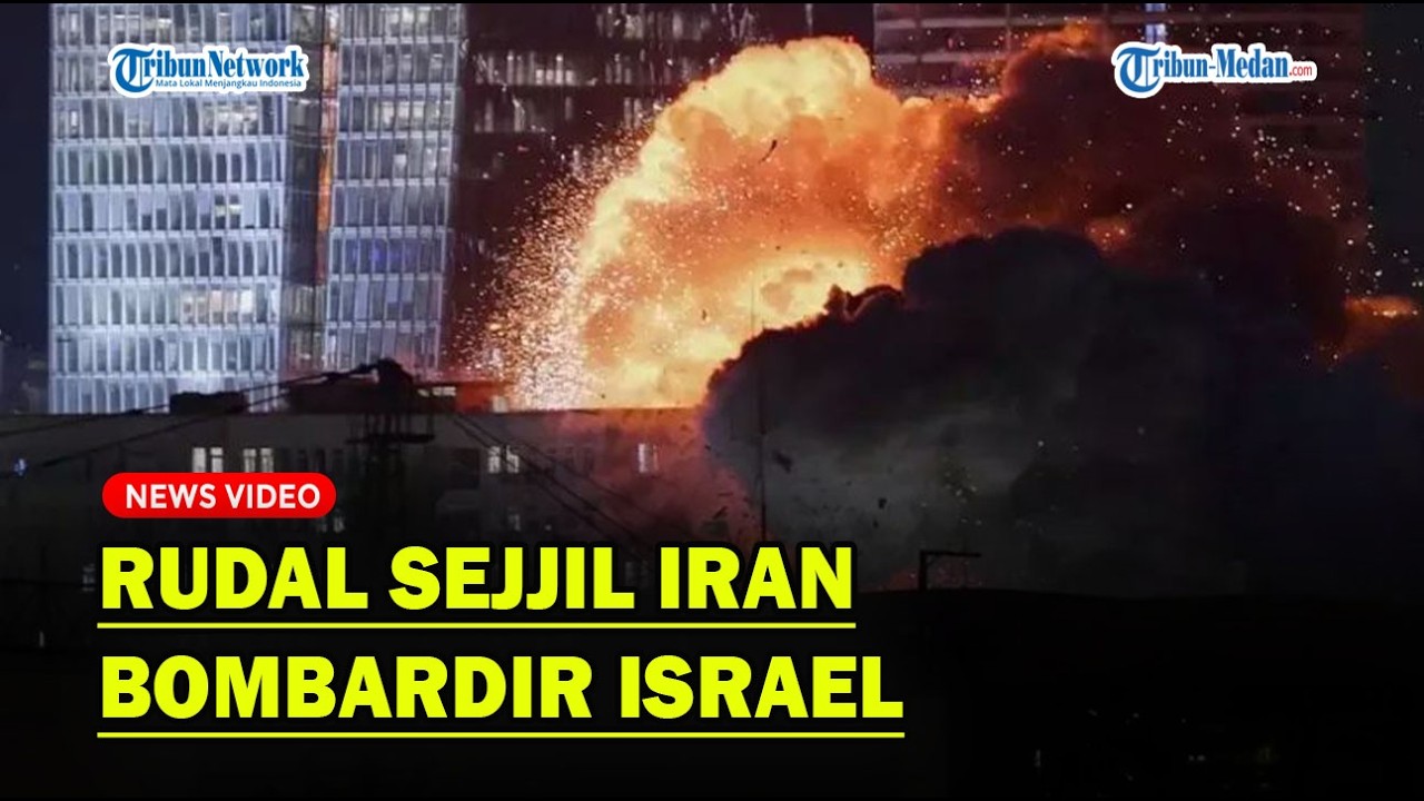 SERANGAN MEMATIKAN IRAN❗ Rudal Sejjil Bombardir Israel❓