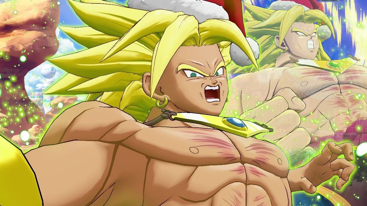 Broly Noel destrói todos em Dragon Ball Gekishin Squadra!