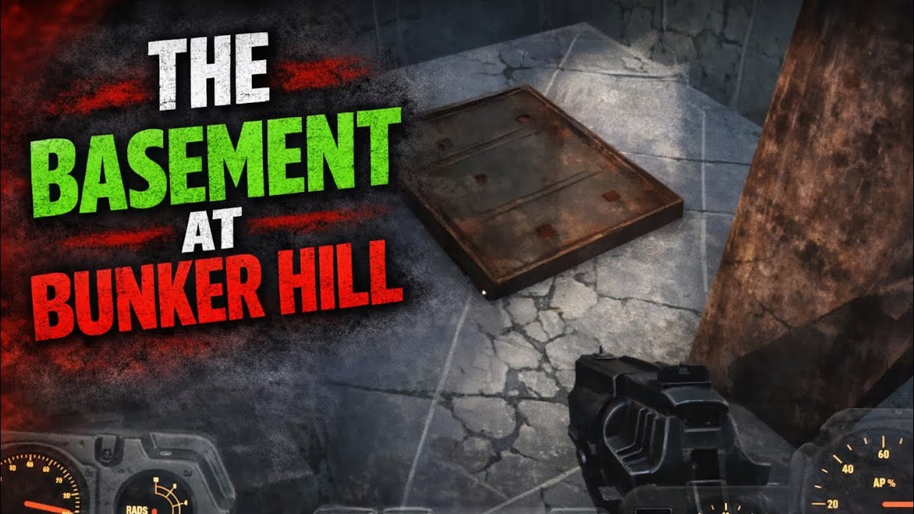 Fallout 4 Lets explore the basement at Bunker Hill