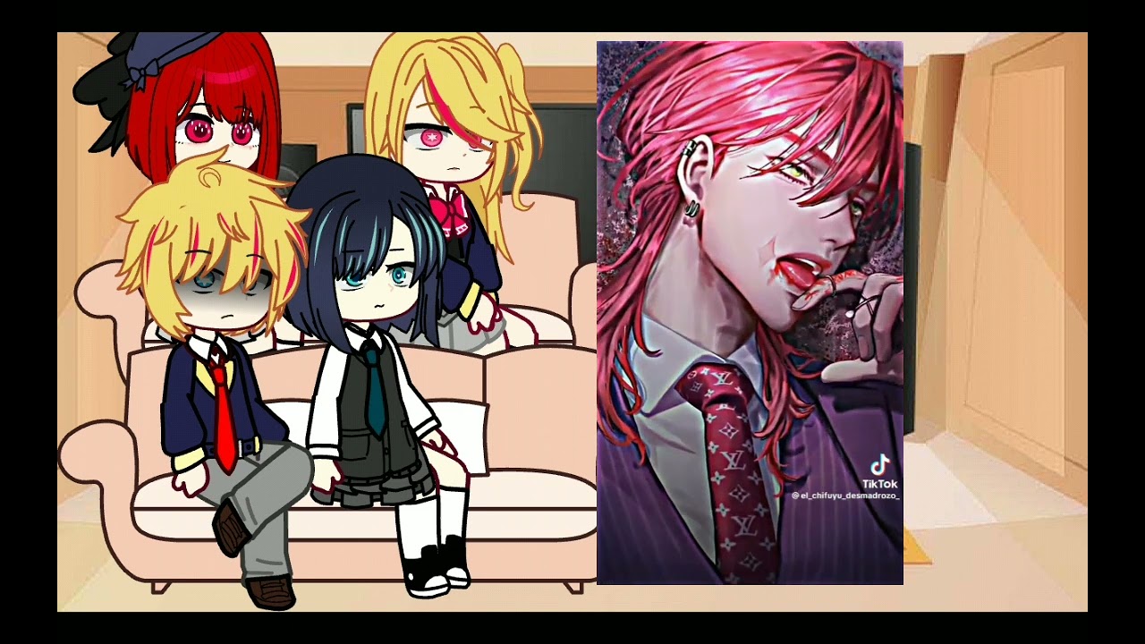 oshi no ko react to ♥︎kana as senju♡||oshi no ko x Tokyo revengers||❤
