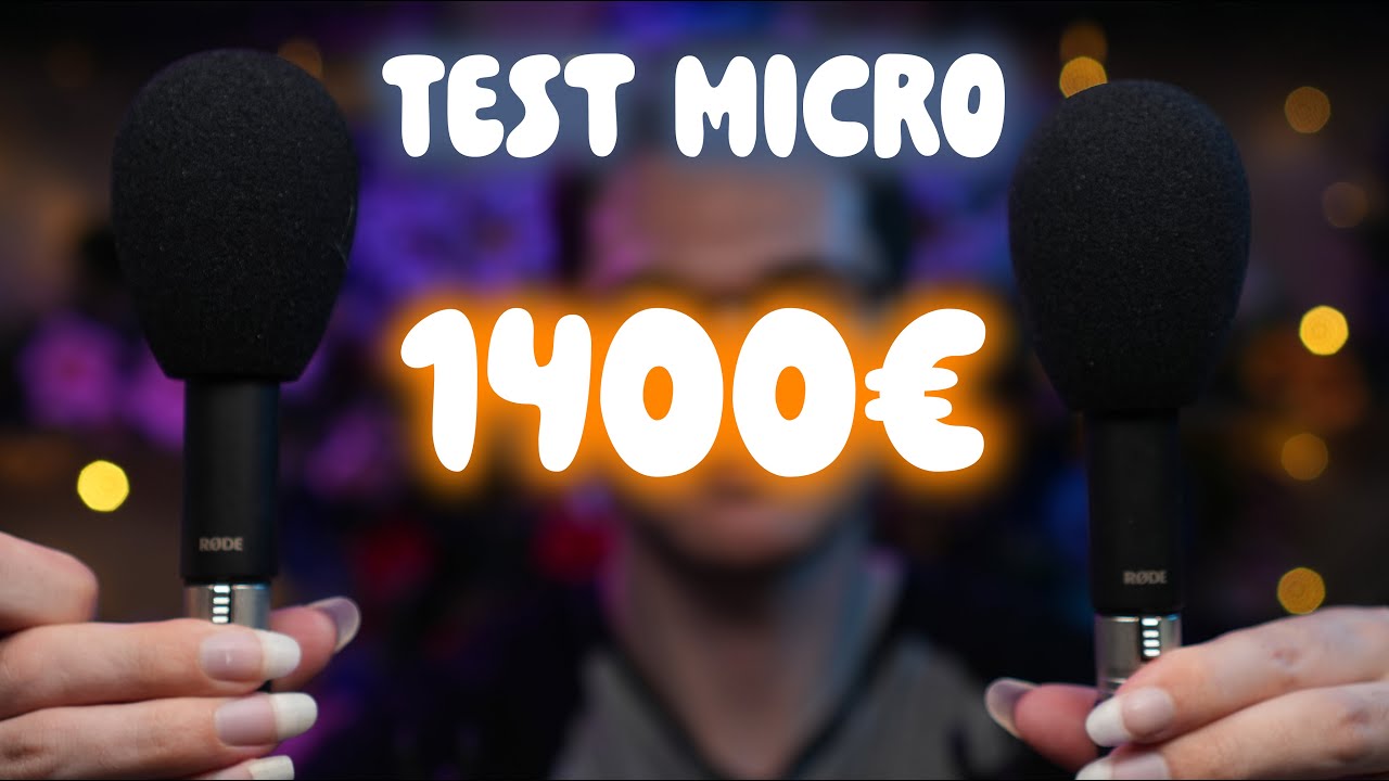 ASMR 4k | Test de micro à 1400€, validé ou non ?!😴🧡