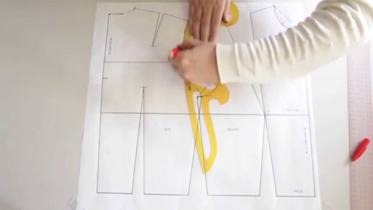 Réglage de l'encolure et de l'entournure du corsage de base