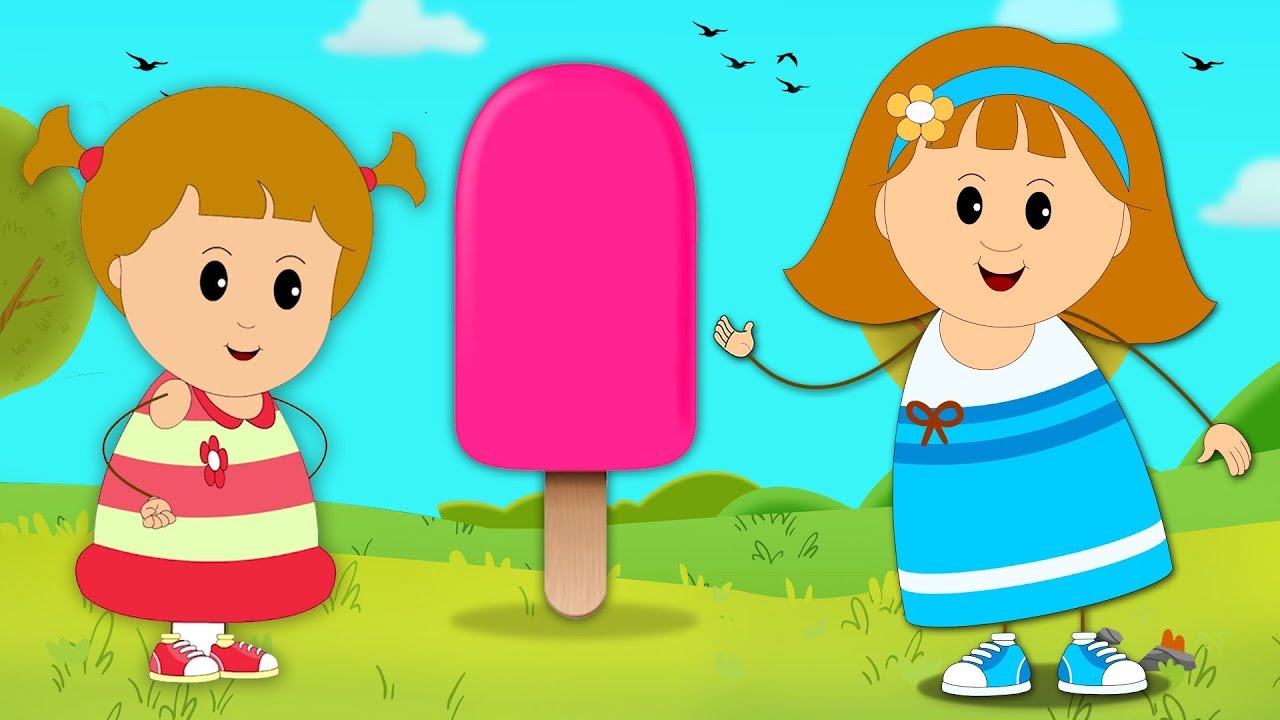 Campo Infantil | Paletas Heladas de Colores para Comer - Aprende Jugando