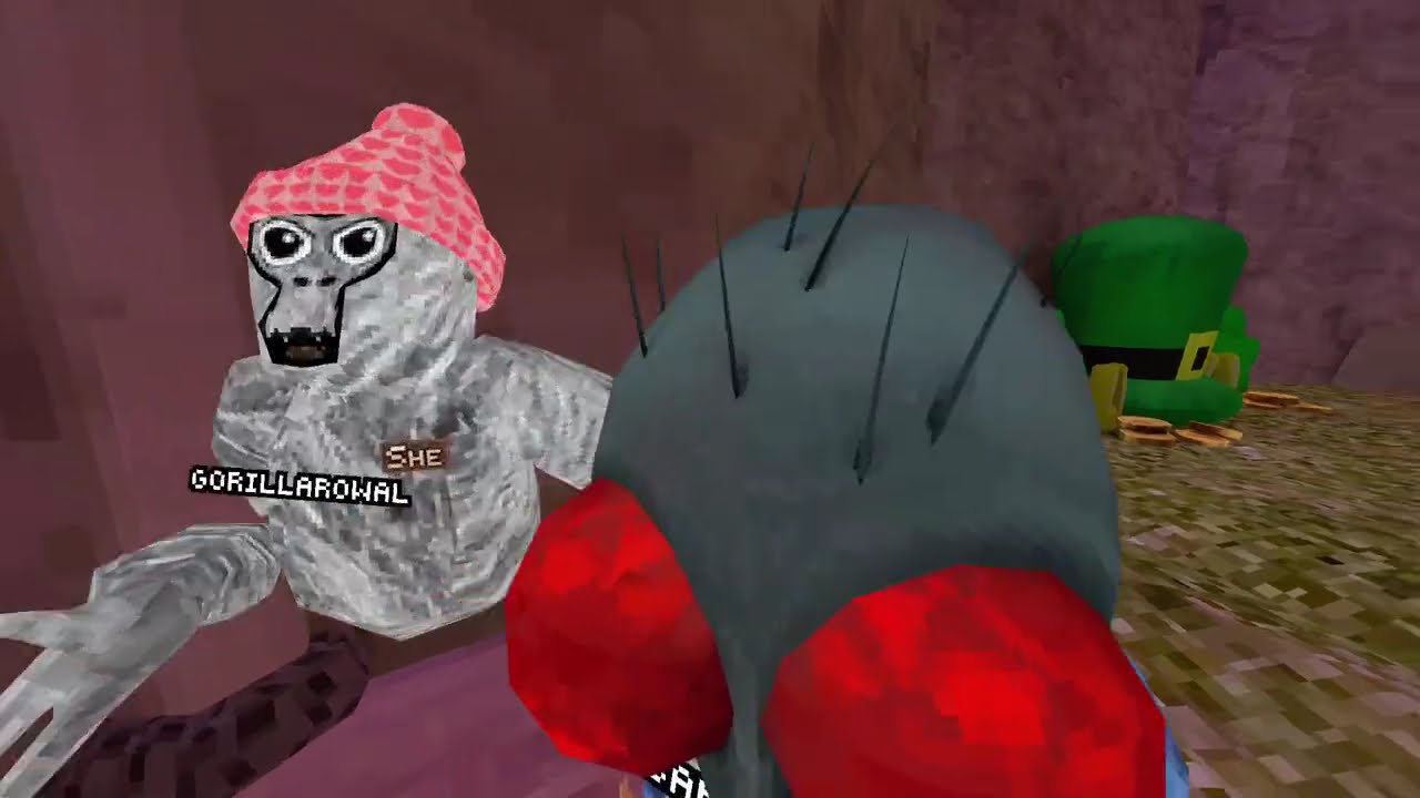 Gorilla tag but as a grandma