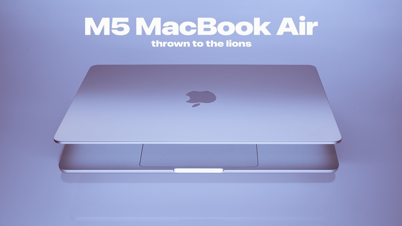Обзор MacBook Air M5: Это несправедливо, но я всё равно это сделал.