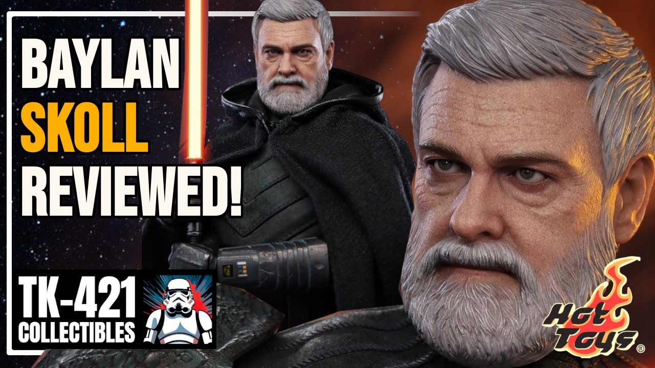 Hot Toys BAYLAN SKOLL Unboxing and Review TMS125 - Ahsoka Season 1
