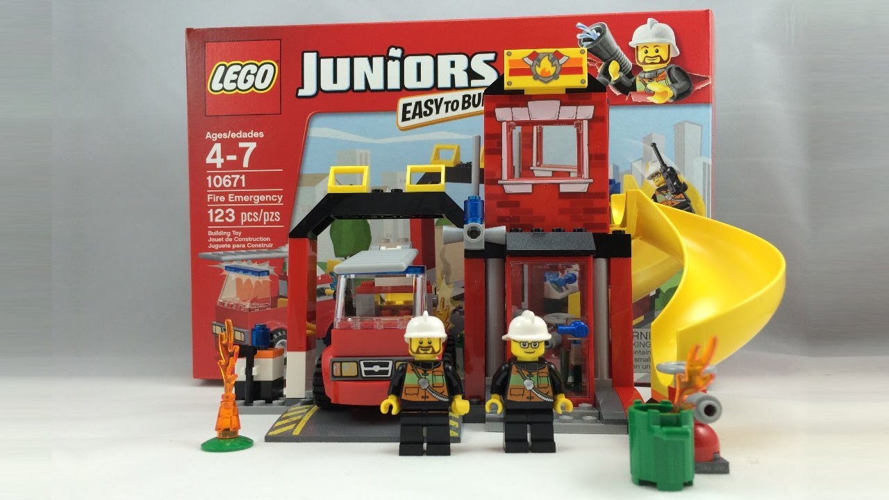 LEGO Juniors Fire Station Emergency Review 10671