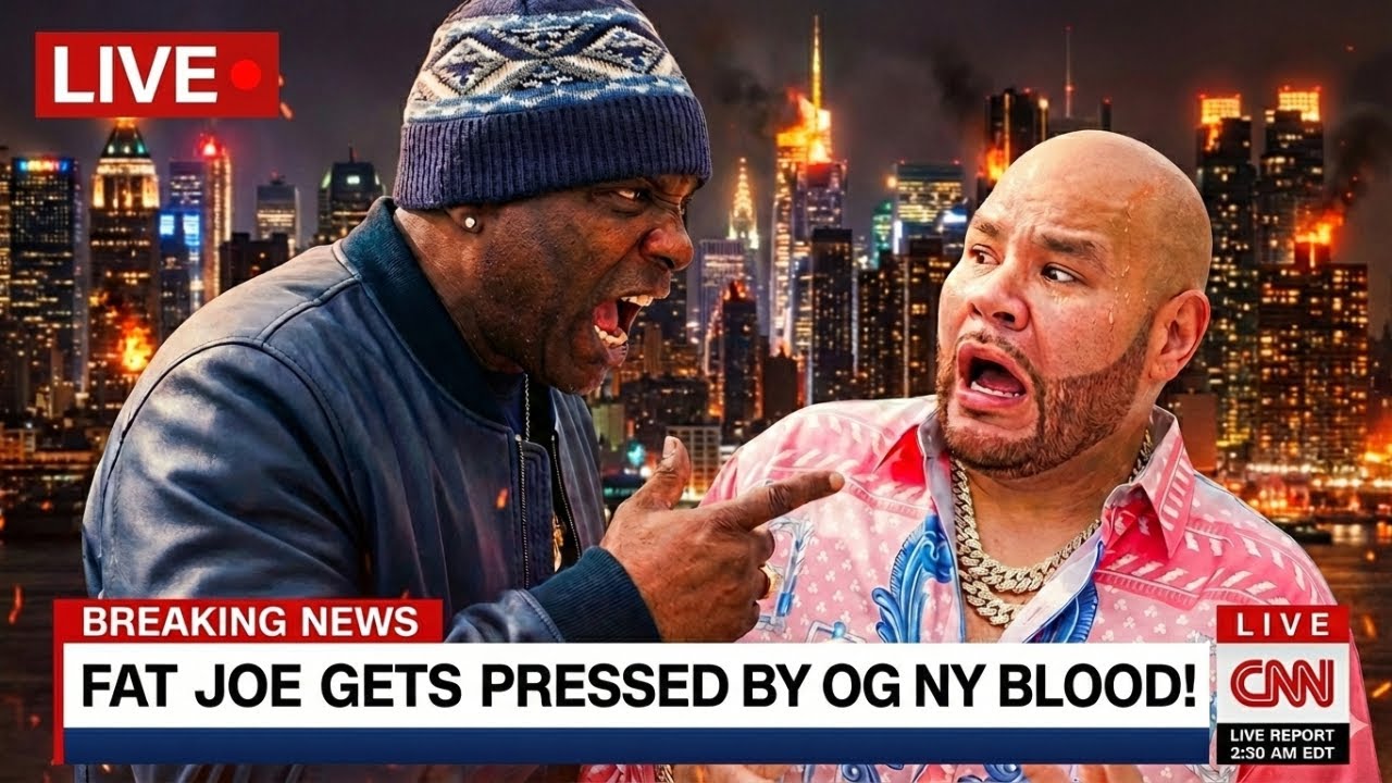 BREAKING: Fat Joe Gets THREATENED By OG NY Blood CK! He Has 48 HOURS!
