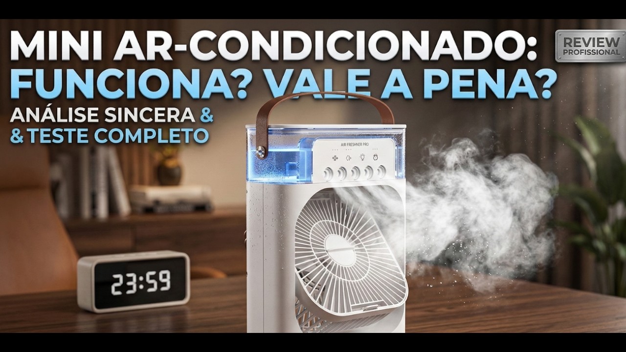 O Climatizador Portátil Mais Barato da Internet – Funciona Mesmo?