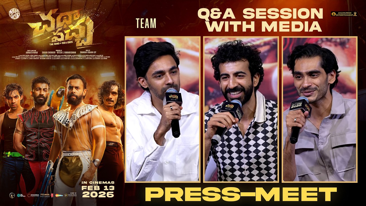 Chatha Pacha: The Ring of Rowdies Movie Team Q&A Session With Media at Press-Meet | YouWe Media