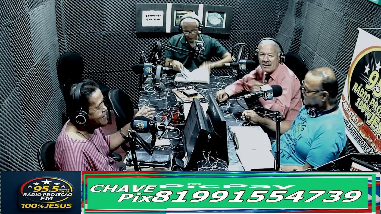Transmissão ao vivo Projeção na web Deus é fiel 26 Anos 100% jesus 25 02 2026