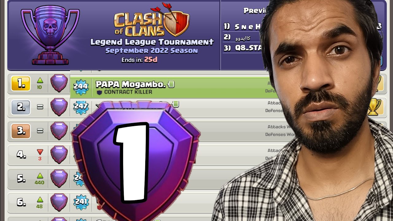 secret army to reach global 1 (clash of clans)