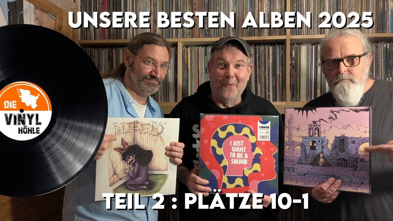 TOP 10 - BEST OF 2025 - UNSERE LIEBLINGSSCHEIBEN PLÄTZE  10-1     #germanvinylcommunity