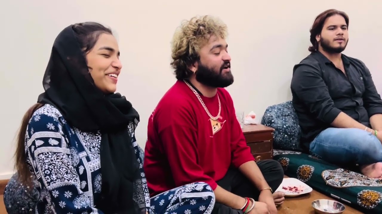 Ya Aki Taray Tukro Pay Palty Han || Qasida Jaimaing With @anilka-gill9047 || Buddies At Home Live