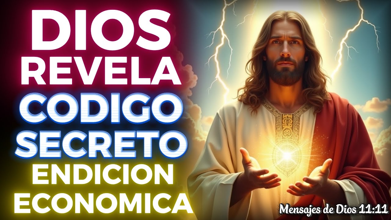 🛑 ¡URGENTE! DIOS REVELA EL CÓDIGO SECRETO QUE DESATARÁ TU BENDICIÓN ECONÓMICA