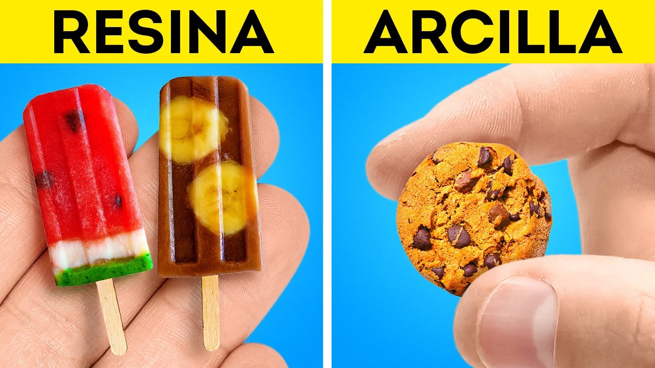RESINA EPOXI VS. ARCILLA POLIMÉRICA || JOYAS FANTÁSTICAS Y MINI ARTESANÍAS