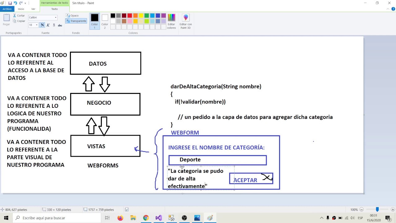 Visual Studio - Programación en tres capas - (Parte 1) .NET