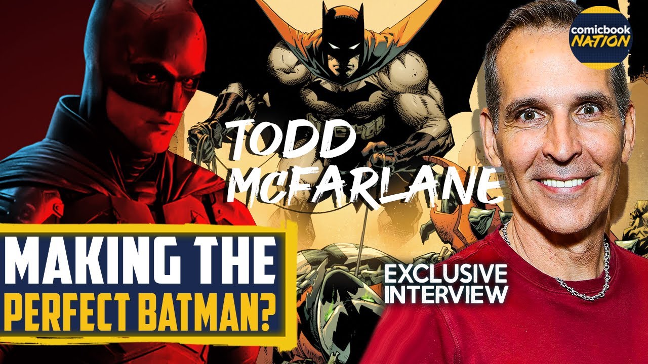 How to make the PERFECT Batman with Todd McFarlane! ComicBook Nation  Interview