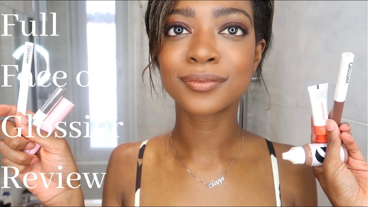 Full Face of Glossier! | Brow Flick, Cloud Paint, Skin Tint, Boy Brow | Review, Swatches, Demo