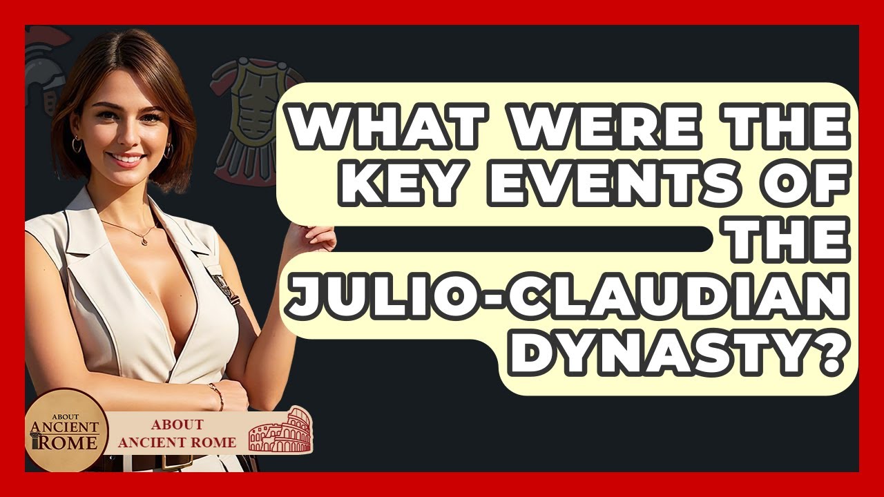 What Were The Key Events Of The Julio-Claudian Dynasty? - All About Rome