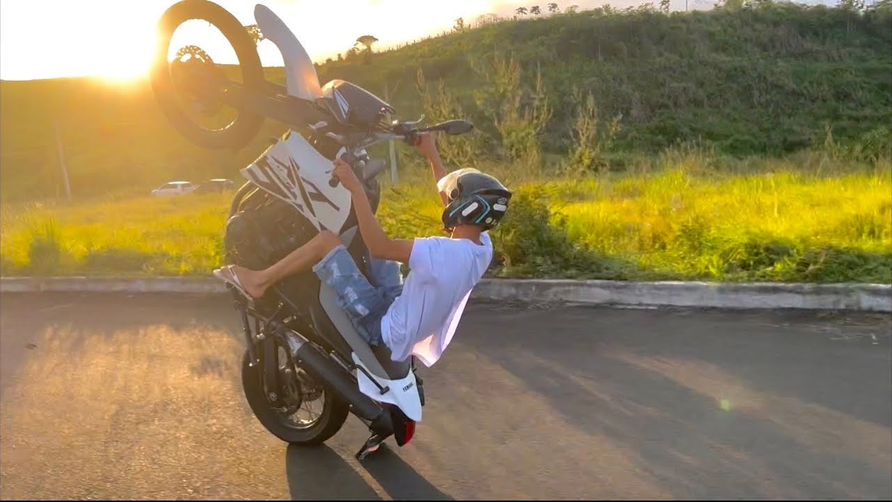 OLHA SÓ O NOVO JOGUETE DO MENOR DO GRAU, DOMINOU A XT660