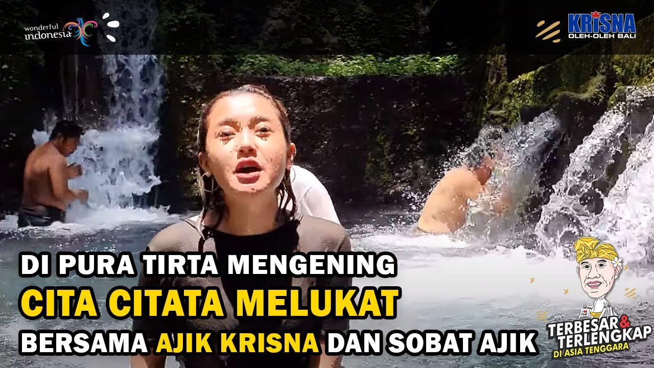 Cita Citata Melukat di Pura Titra MengeningBersama Ajik Krisna dan Sobat Ajik