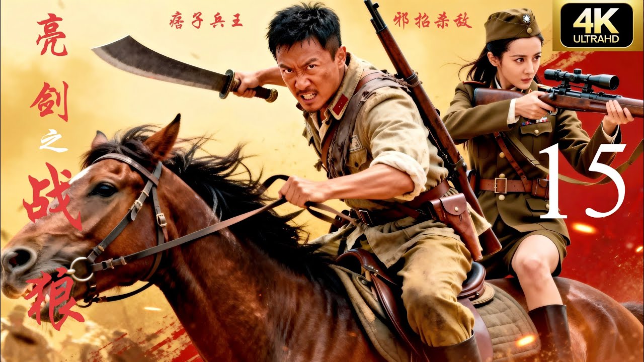 💥【抗日剧&middot;4K】《亮剑之战狼》第15集 | 2025经典连续剧完整版