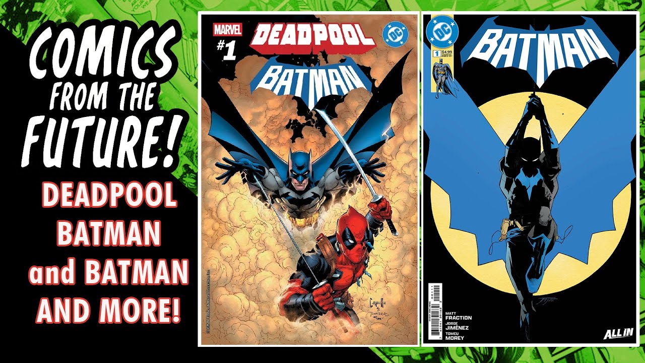 Last Call for Comics 8/1 Deadpool/Batman, Batman, Immortal Legend Batman, Spider-Man 94, Han Solo