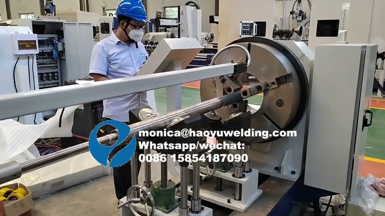 Pipe internal Automatic HOT WIRE TIG cladding machine small pipe inner diameter 50mm