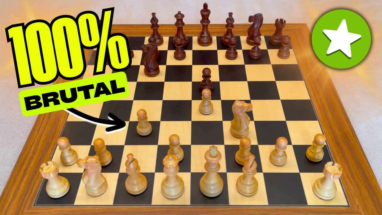 GANA SIEMPRE con el GAMBITO PONZIANI😱♟️
