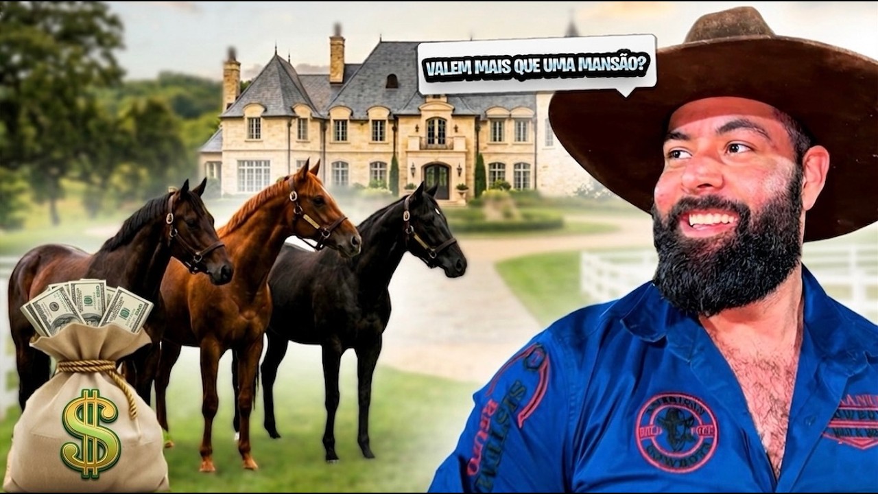 XUCR&Atilde;O FRENTE A FRENTE COM CAVALOS QUE VALEM MILH&Otilde;ES!