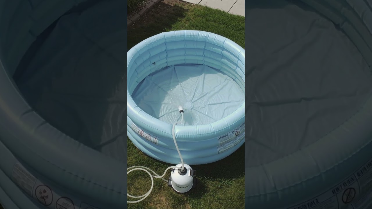 13ft Easy Set Inflatable Pool with Filter Pump – Perfect Backyard Summer Pool
