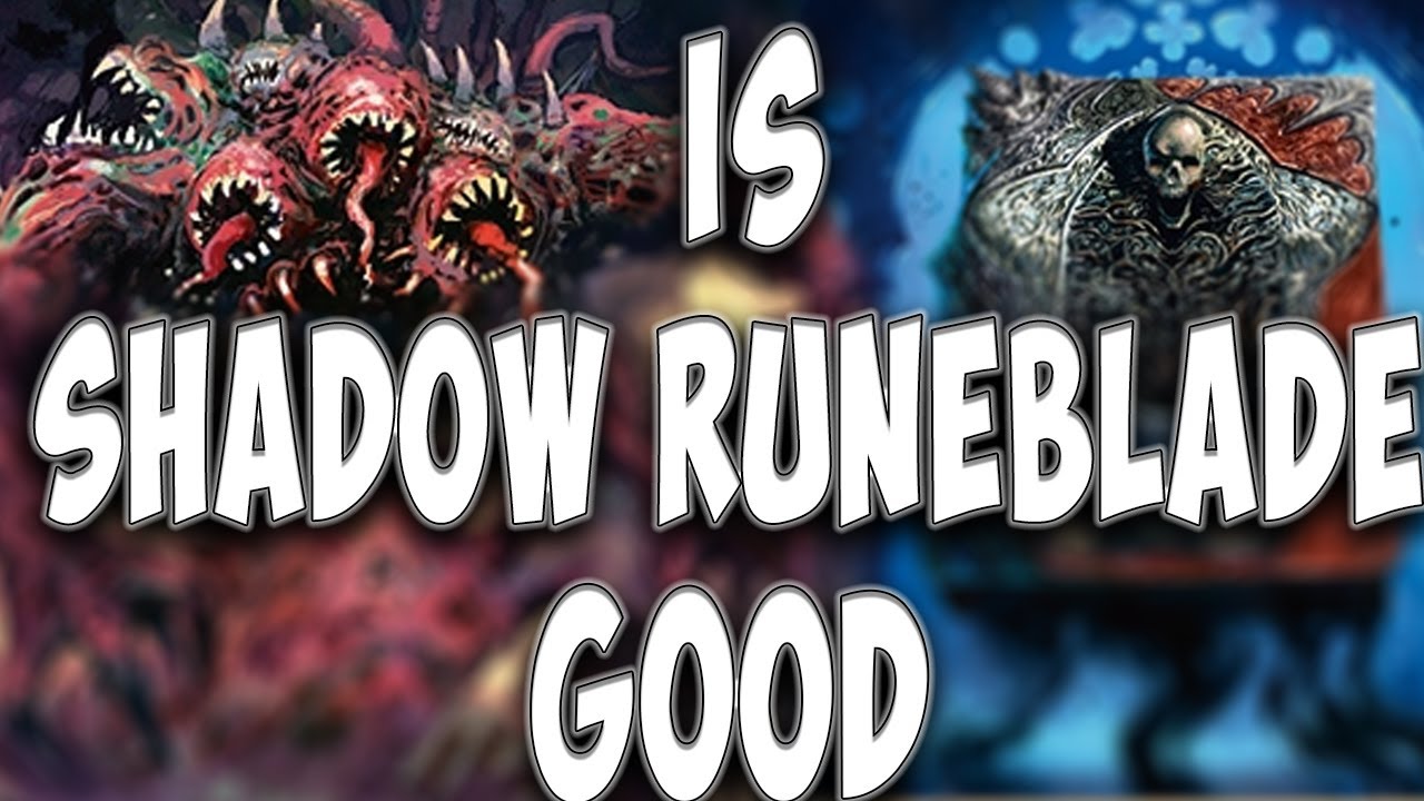 Shadow Runeblade Card Review : Flesh and Blood Dusk Till Dawn