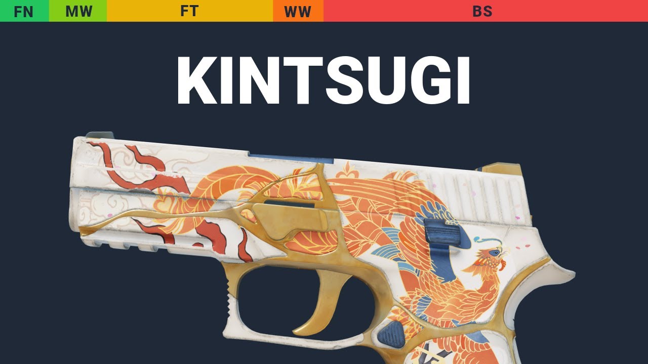P250 Kintsugi - Skin Float And Wear Preview