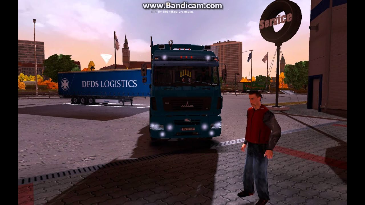 MAZ водитель102рус Stas556 ETS2