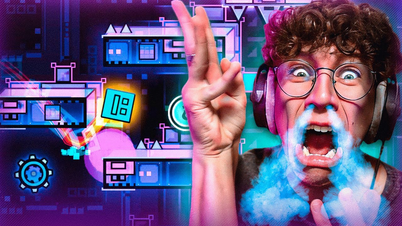 SONO IMPAZZITO GIOCANDO A GEOMETRY DASH