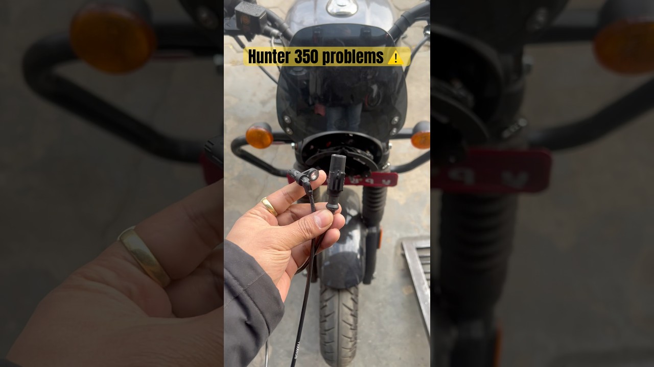 Hunter 350 Abs Wheel Speed Sensor Installation 