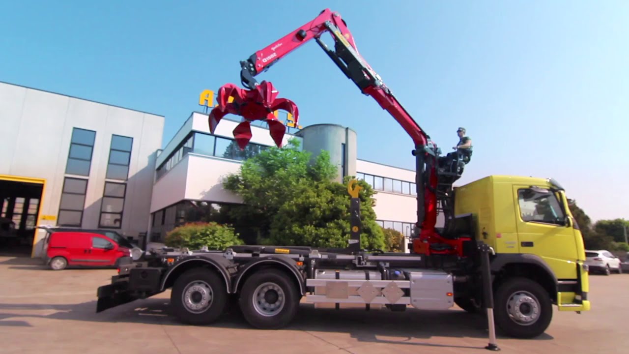 EPSILON Q150Z95TR scarrabile HYVA T22 SK su VOLVO FM 460 ATLAS ALLESTIMENTI